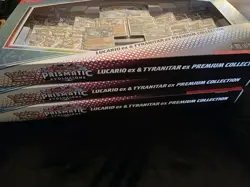 Pokemon TCG: Prismatic Evolutions - Lucario & Tyranitar Premium Collection Box - Image 2