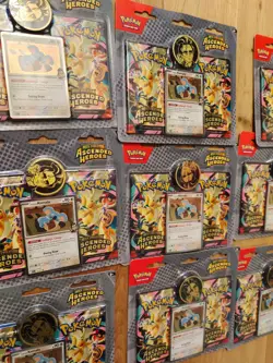 ✅9x Pokemon Mega Evolution: Ascended Heroes 2-Pack Blister Collection (LARRY) - Image 2