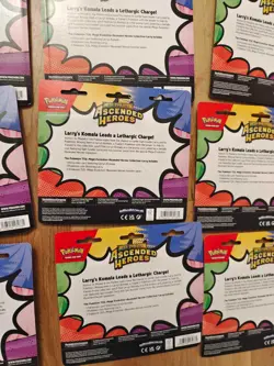 ✅9x Pokemon Mega Evolution: Ascended Heroes 2-Pack Blister Collection (LARRY) - Image 5