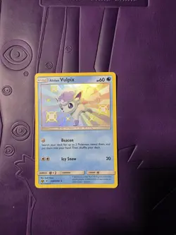 Alolan Vulpix SV8/SV94 - Hidden Fates - Shiny Vault - Pokemon - NM - Image 1