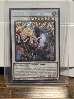 Yugioh! 1x Ecclesia and the Dark Dragon BPRO-EN041 Secret Rare 1st Ed NM - Image 1