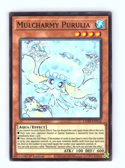 Yugioh - Mulcharmy Purulia L5DD-ENY18 - Common - 1ST EDITION - NM/M - Image 1