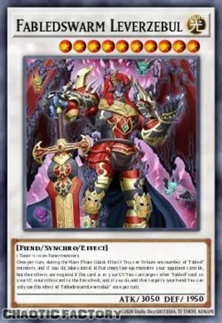 YUGIOH BLMM-EN014 Fabled Levilazebul Secret Rare 1st Edition NM - Image 1