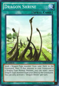 Yugioh! Dragon Shrine - SDBE-EN019 - Super Rare - Unlimited Edition Near Mint, E - Image 1