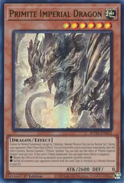 Primite Imperial Dragon-Ultra Rare - 1st Edition - ROTA-EN013 - Rage of the A... - Image 1