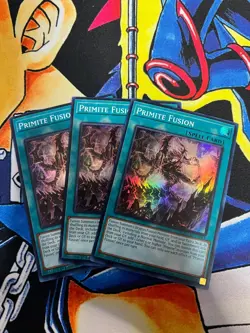 Primite Fusion 3x - DUAD-EN065 - 1st Edition - Super Rare - NM - Yugioh - Image 1