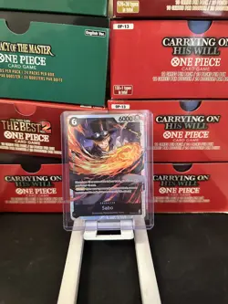 Sabo PRB02-014 SR English One Piece Card Game TCG CCG - M/NM - English - Fast 🚚 - Image 1