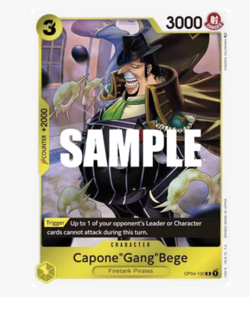 Capone"Gang"Bege OP04-100 Kingdoms of Intrigue One Piece - Image 1