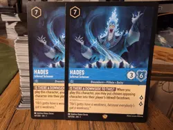 X2 Hades Infernal Schemer Legendary - The First Chapter #147/204 EN 1 Lorcana - Image 1