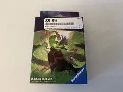 Disney Lorcana TCG Archazia's Island Ursula Card Sleeves 65 Sleeves New Sealed - Image 1