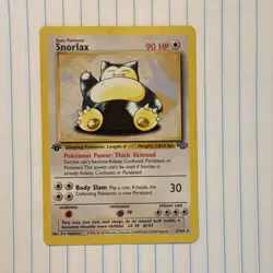 Pokemon TCG Snorlax #27 Jungle Basic Card Wizards 1999 English Regular - Image 2