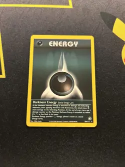 Darkness Energy 104/111 LP -Vintage Rare Pokemon Card- Neo Genesis (7q) - Image 1