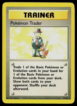 Pokemon Card - Pokemon Trader Base Set 77/102 Rare - Image 1
