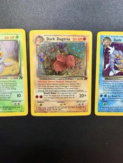 Vintage Pokemon Team Rocket- 4 HOLO RARES Card Lot -1999-2000s ENG Excellent/LP - Image 5