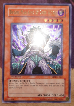 EEN-EN022 Brron, Mad King Of Dark World Ultimate 1st Edition Yugioh Card - Image 1