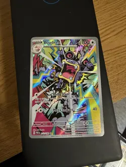 Pokemon Loudred Illustration Rare SV04 Paradox Rift Holo 100 HP 212/182 Card - Image 1