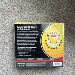 SEALED Pokemon Day 2026 Pikachu Promo Card Special Edition Box Booster Packs - Image 2