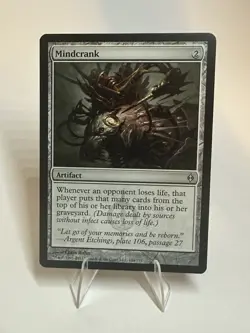 Mindcrank New Phyrexia Magic The Gathering MTG Card Artifact Combo - Image 1