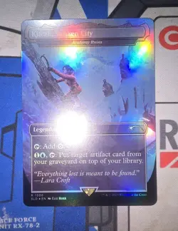 MTG - SLD Tomb Raider - Kitezh, Sunken City - Academy Ruins #1506 - NM Foil - Image 1