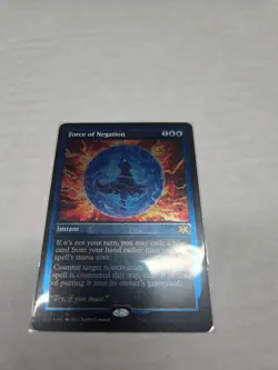 Force of Negation (Foil Etched) Double Masters 2022 Foil - Image 1