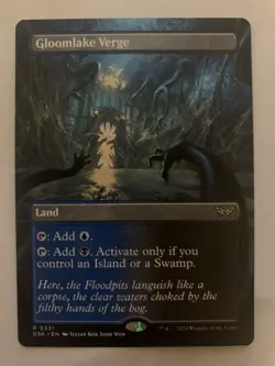 Gloomlake Verge (Borderless) Duskmourn: House of Horror Regular - Image 1