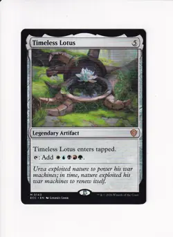 MAGIC THE GATHERING MTG COMMANDER: LORWYN ECLIPSED TIMELESS LOTUS - Image 1