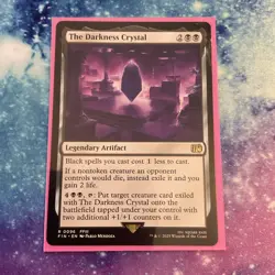 The Darkness Crystal (REGULAR) x1 - MTG Final Fantasy FIN #96 - Image 1