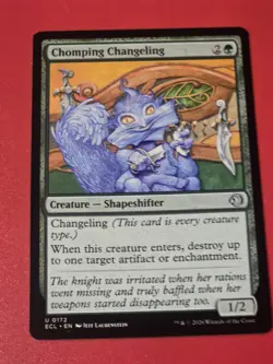 Chomping Changeling ECL Lorwyn Eclipsed MTG 172 M/NM 1x - Image 1