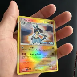 Lucario Promo Reverse Holo 006/130 90HP Pokemon TCG Card - Image 1