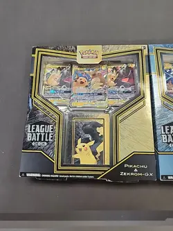 Pokemon TCG League Battle Deck x2 Pikachu & Zekrom GX + Reshiram & Charizard Gx - Image 2