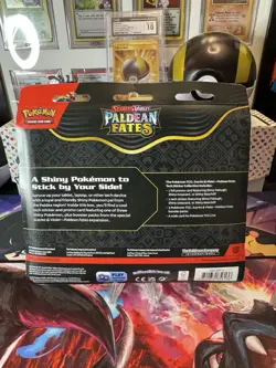 2x Pokemon Scarlet Violet Paldean Fates - SHINY GREAVARD TECH STICKER COLLECTION - Image 2