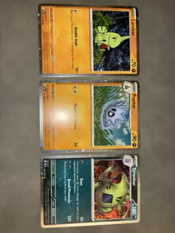 Pokemon Holo Cosmos Tyranitar 135/193 Larvitar 110/193 Pupitar 111/193 Promos - Image 1