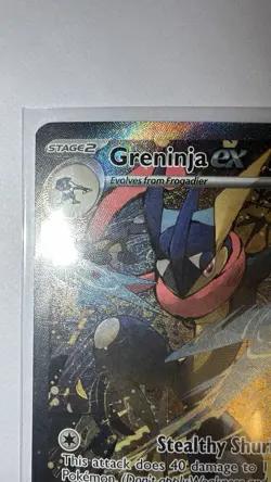 Pokemon TCG Greninja EX Black Star Promo Shrouded Fable SVP132 NM - Image 2