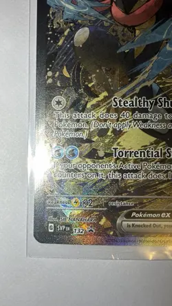 Pokemon TCG Greninja EX Black Star Promo Shrouded Fable SVP132 NM - Image 5