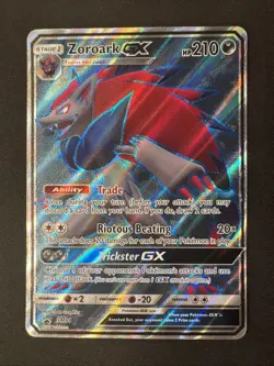 Zoroark GX SM84 Sun & Moon Black Star Promo Pokemon - Image 1