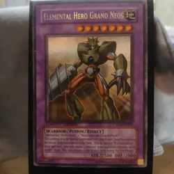 YuGiOh! TCG Elemental Hero Grand Neos CT04-EN001 Secret Rare Limited LP - Image 4