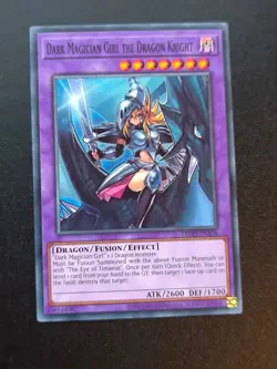 Dark Magician Girl The Dragon Knight - LEDD-ENA36 - Unl Common NM Yugioh - Image 1