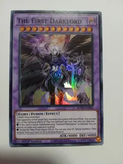 Yugioh The First Darklord Super Rare ROTD-EN040 1st Ed Lightly Played - Image 1