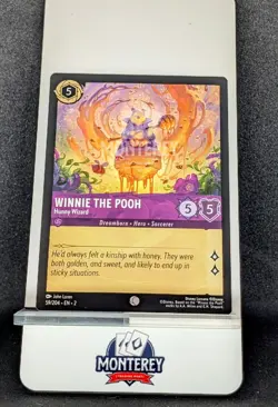 WINNIE THE POOH Hunny Wizard NM-MINT Disney Lorcana TCG non holo 59/204 EN2 - Image 1