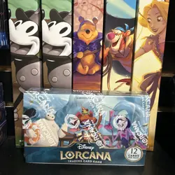 Lorcana Azurite Sea Disney Booster Box TCG Factory Sealed - Image 1