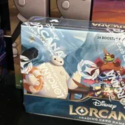Lorcana Azurite Sea Disney Booster Box TCG Factory Sealed - Image 2