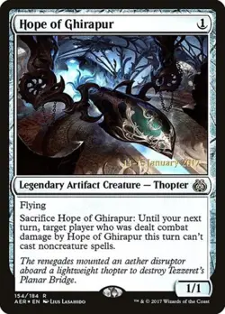 Hope of Ghirapur -Foil Light Play MTG Promos: Prerelease Cards - Image 1