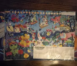 Digimon Trading Card Game Floral Fun Playmat Sealed - Image 1