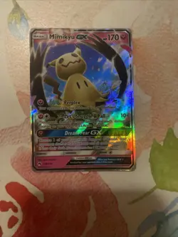 Mimikyu GX Full Art Ultra Rare Pokemon Card Lost Thunder Sun Moon 149/214 NM - Image 1