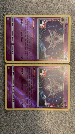 Pokemon Lunala Cosmic Eclipse Club Promo Holo Card #102/236 Club promo - Image 2