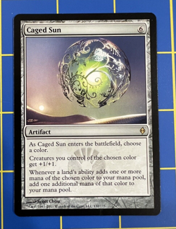 MTG - Caged Sun - New Phyrexia - Image 1