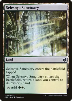 MTG Selesnya Sanctuary ** Commander 2019 ** English (NM) - Image 1
