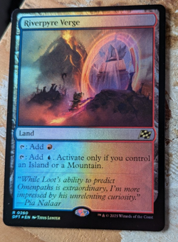 MTG Riverpyre Verge, Aetherdrift NM FOIL - Image 1