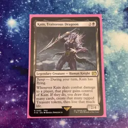Kain, Traitorous Dragoon (REGULAR) x1 - MTG Final Fantasy FIN #105 - Image 1