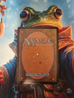 MTG Veil of Birds - Urza's Saga Regular - Signed By Artist, LP - Image 2